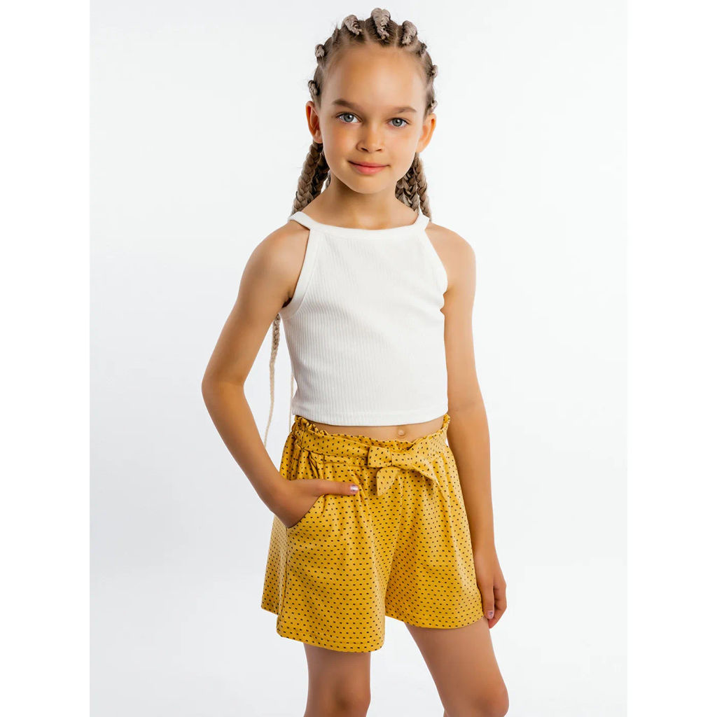 Комплект топ рибана, шорты пике 7002900101 - Youlala фото 13