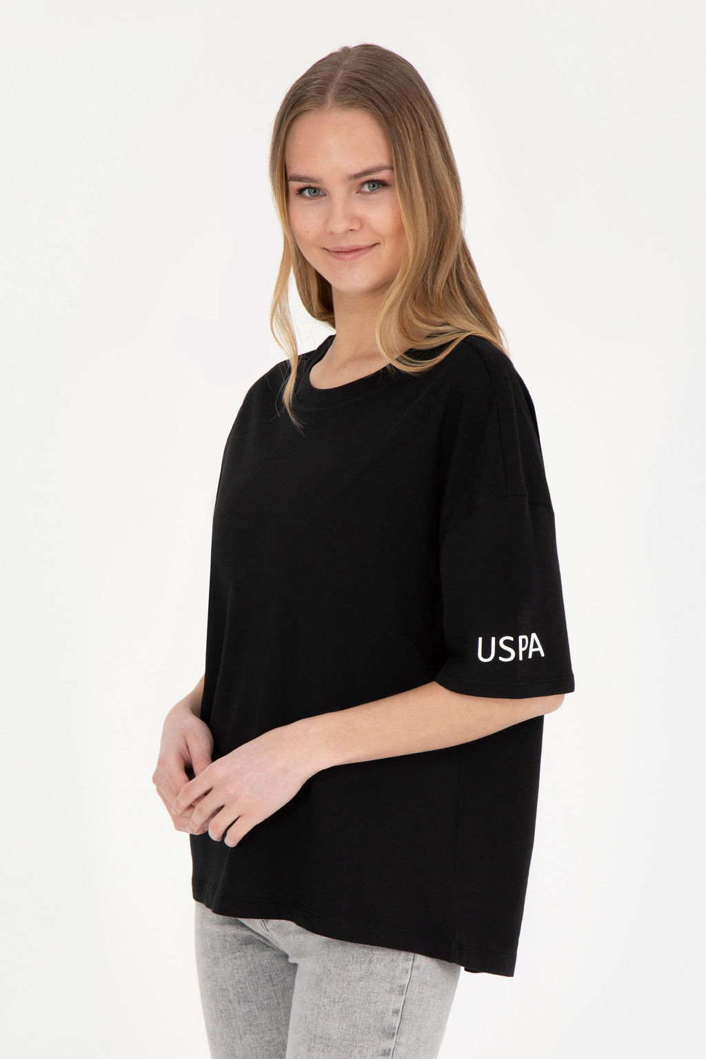 Женская черная футболка - U.s. polo assn фото 8