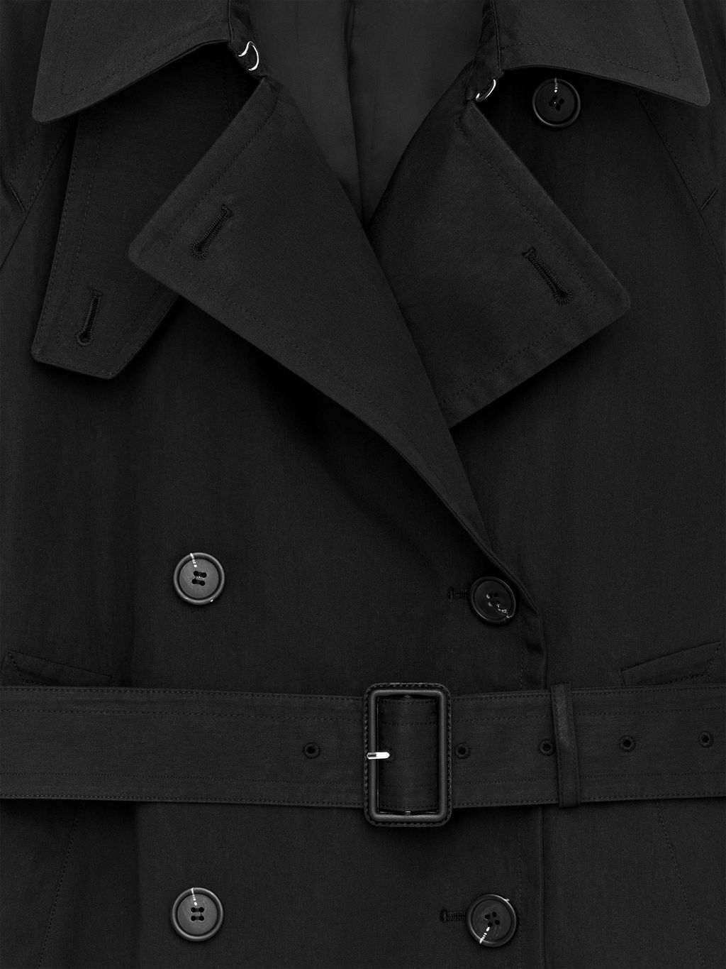 Chaqueta estilo trench