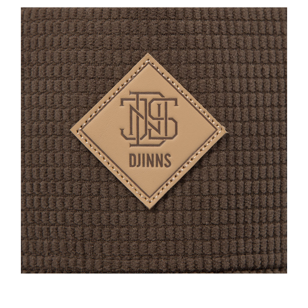 Бейсболка DJINNS арт. HFT Waffle Cord (коричневый)