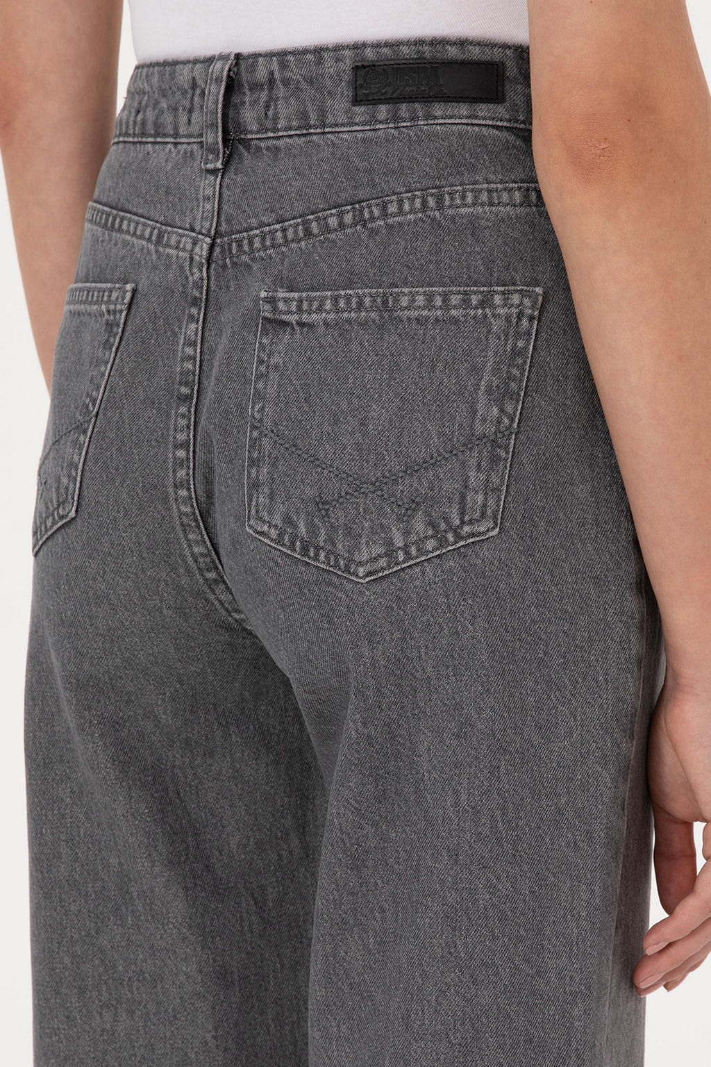 Kad_n Gri Jean Pantolon - U.s. polo assn фото 6