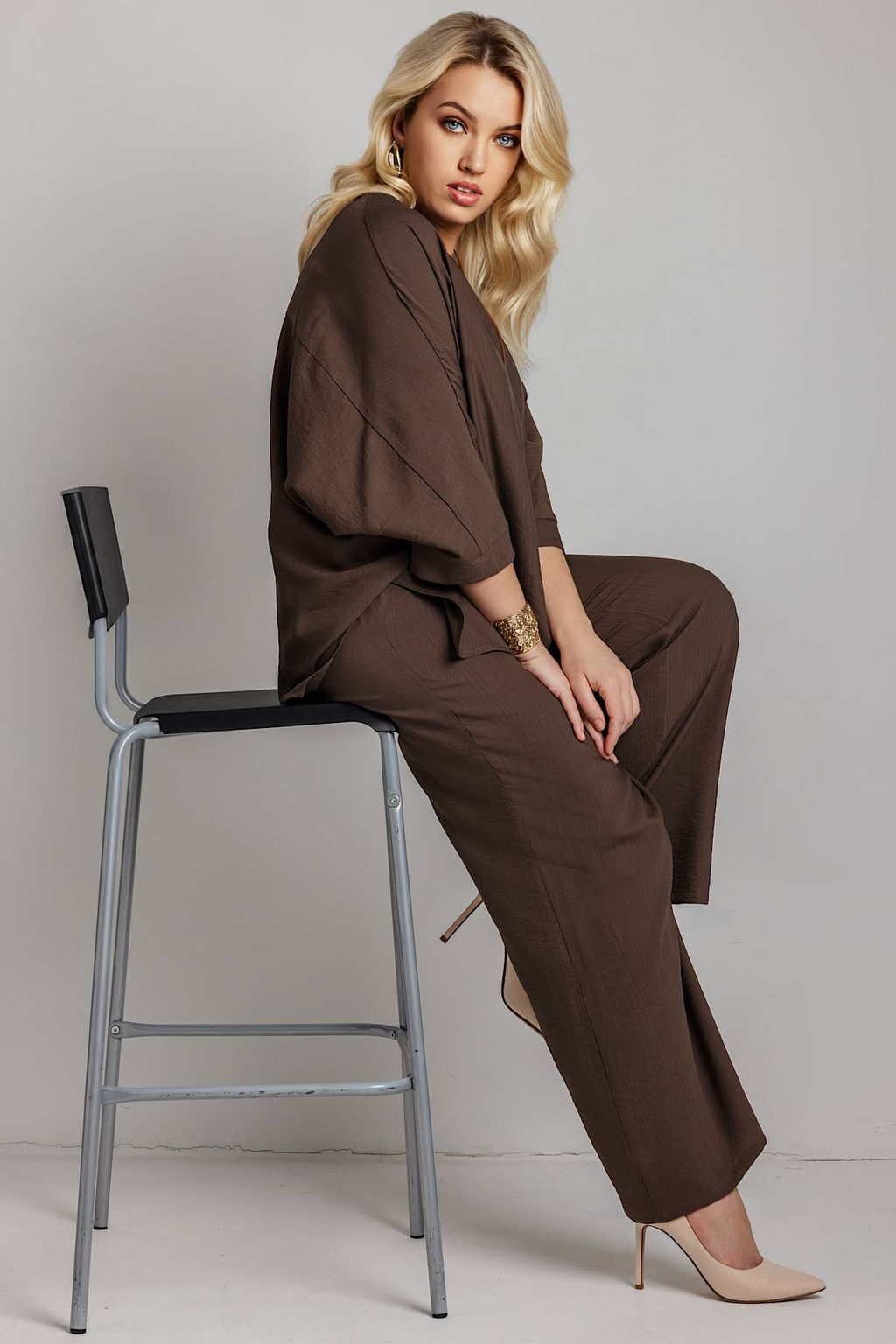 Брюки женские 121/53/Коричневый