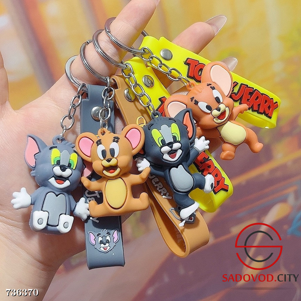 Набор мультяшных брелков, 3 шт