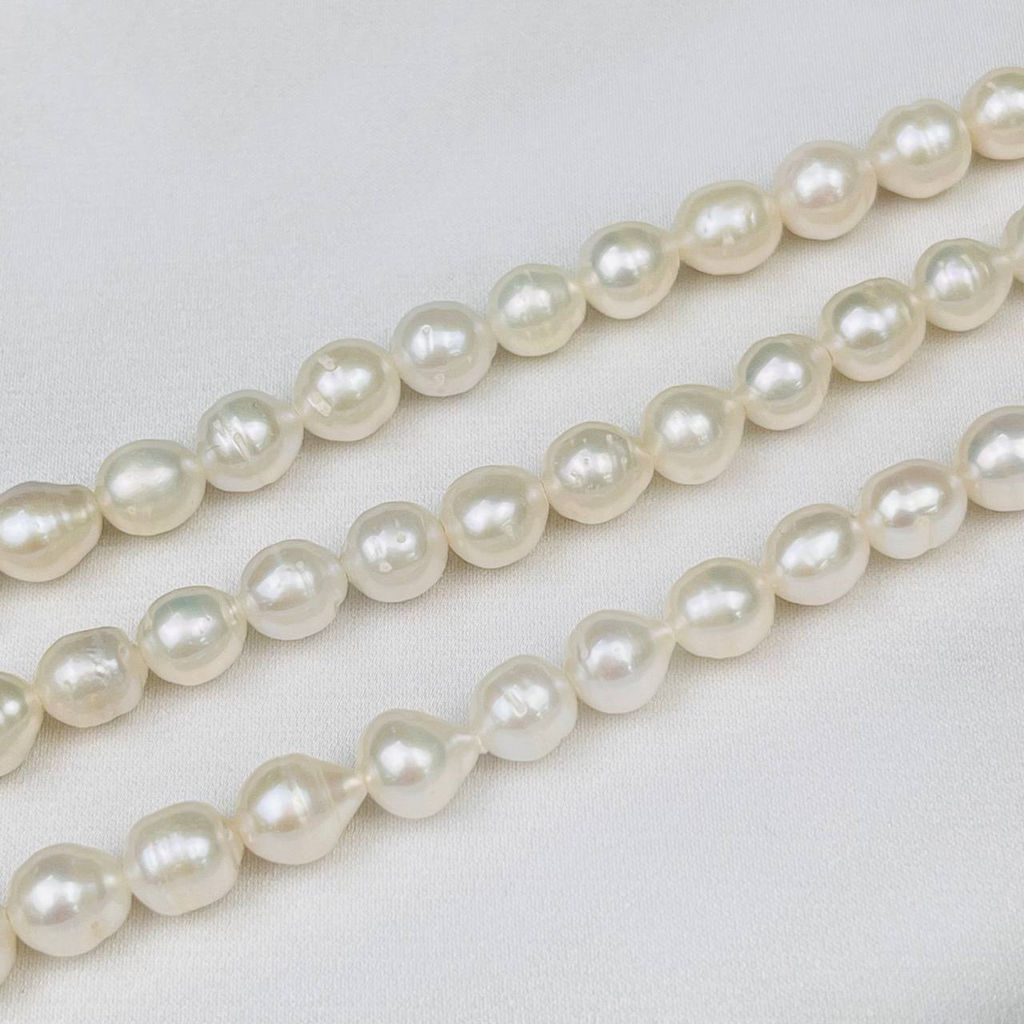 Бусины для украшений из белого Жемчуга 40 см