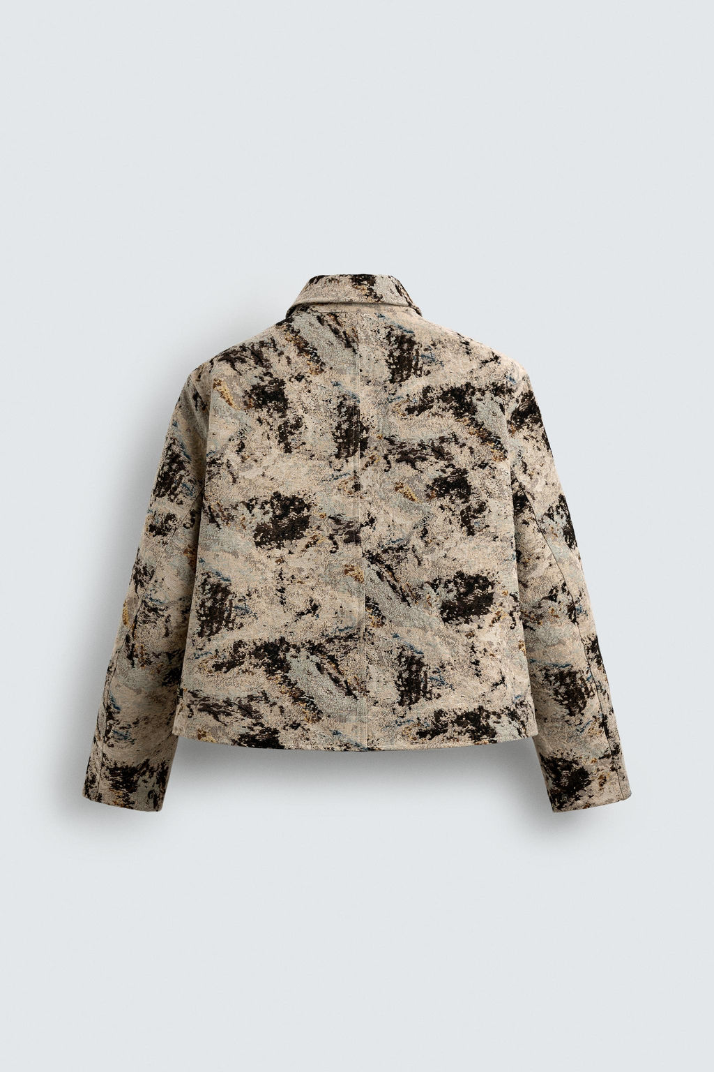 TEXTURED JACQUARD JACKET - Zara фото 8