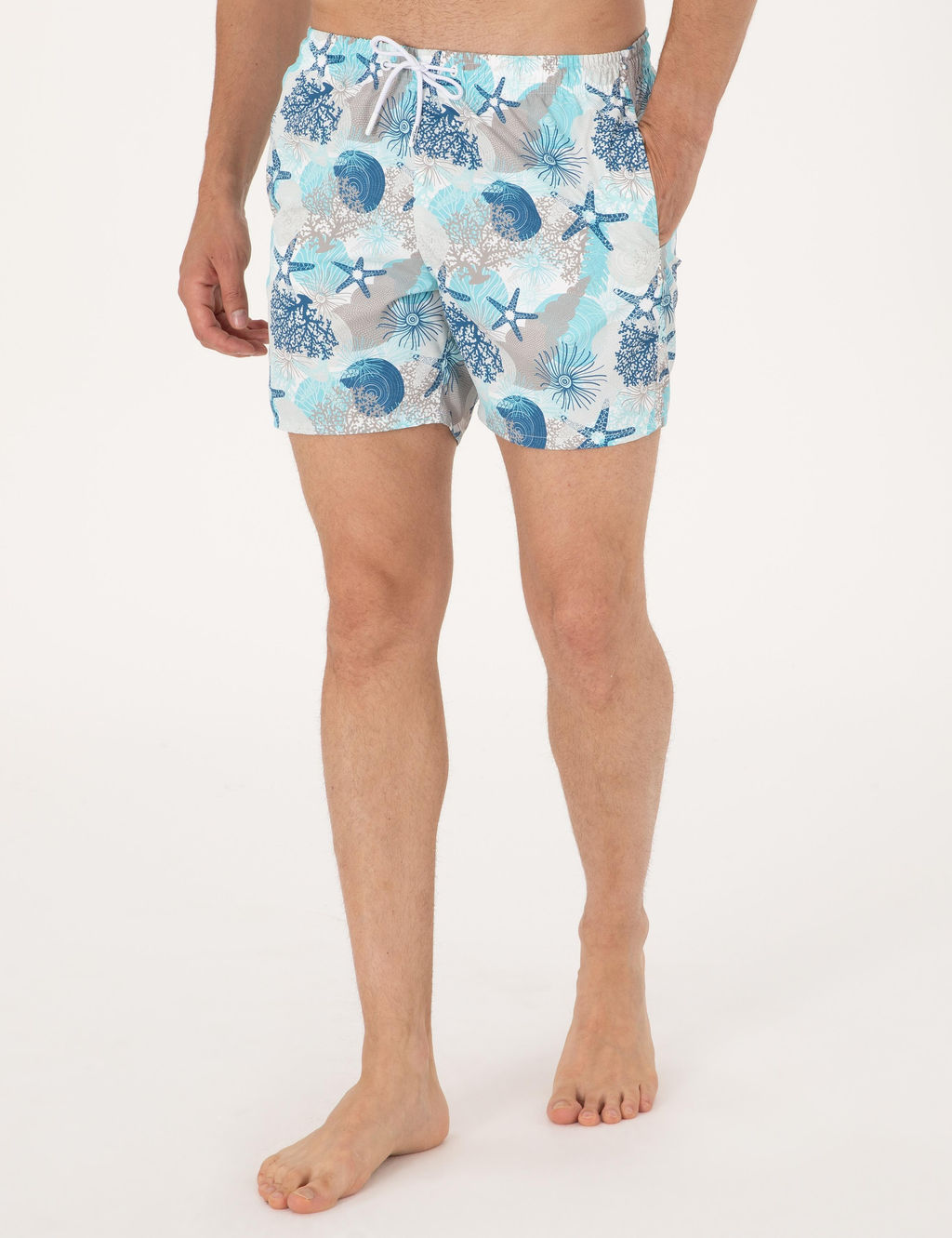 Пляжные шорты Pierre Cardin мятные