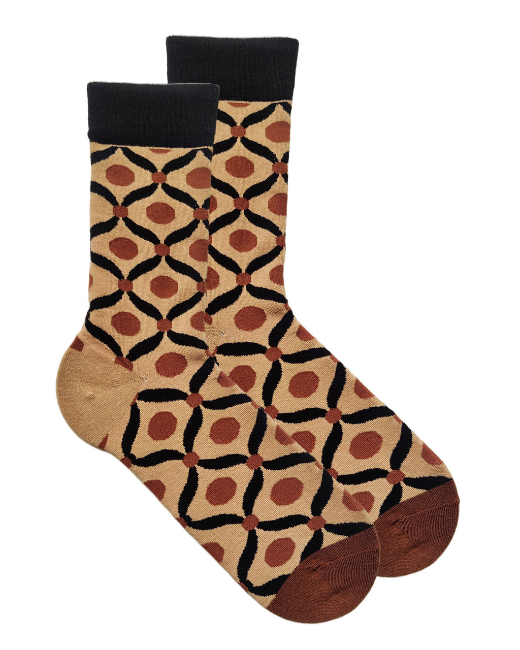 Носки р.40-45 Brown Mode Кофейные - Krumpy фото 3