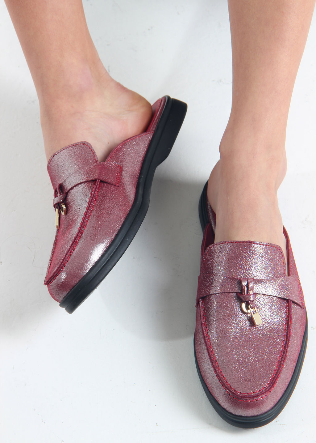 Мюли 1070.2614bl. бордо астана