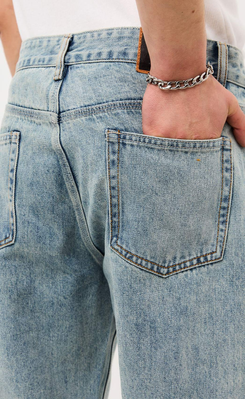 Джинсы F511-0155 l.blue - Fine joyce фото 6