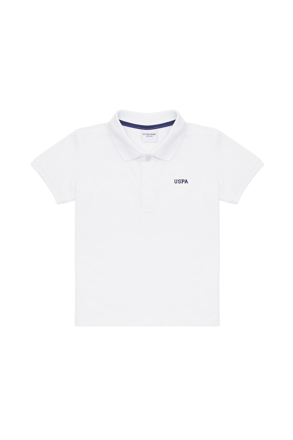 Белая базовая футболка-поло для мальчика Неожиданная скидка в корзине - U.s. polo assn фото 3