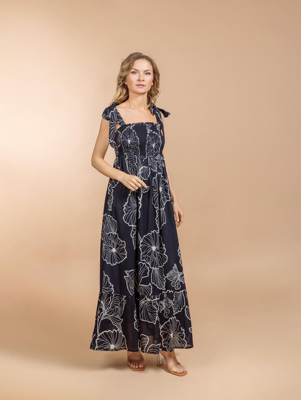 Сарафан (хлопок) №25-444-1 - Ганг фото 3