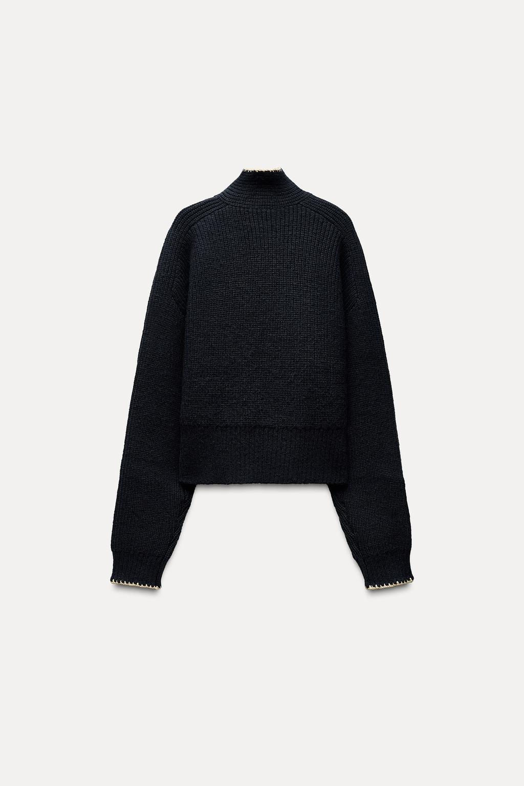 KNIT BOW SWEATER VEST - Zara фото 5