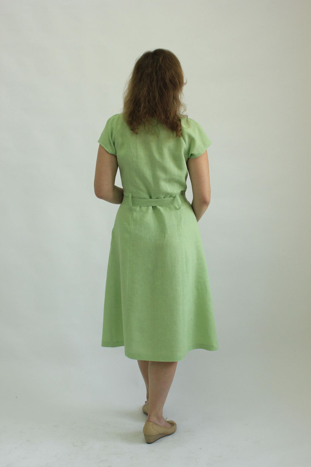 100% ЛЁН Платье - Елецкие узоры фото 2