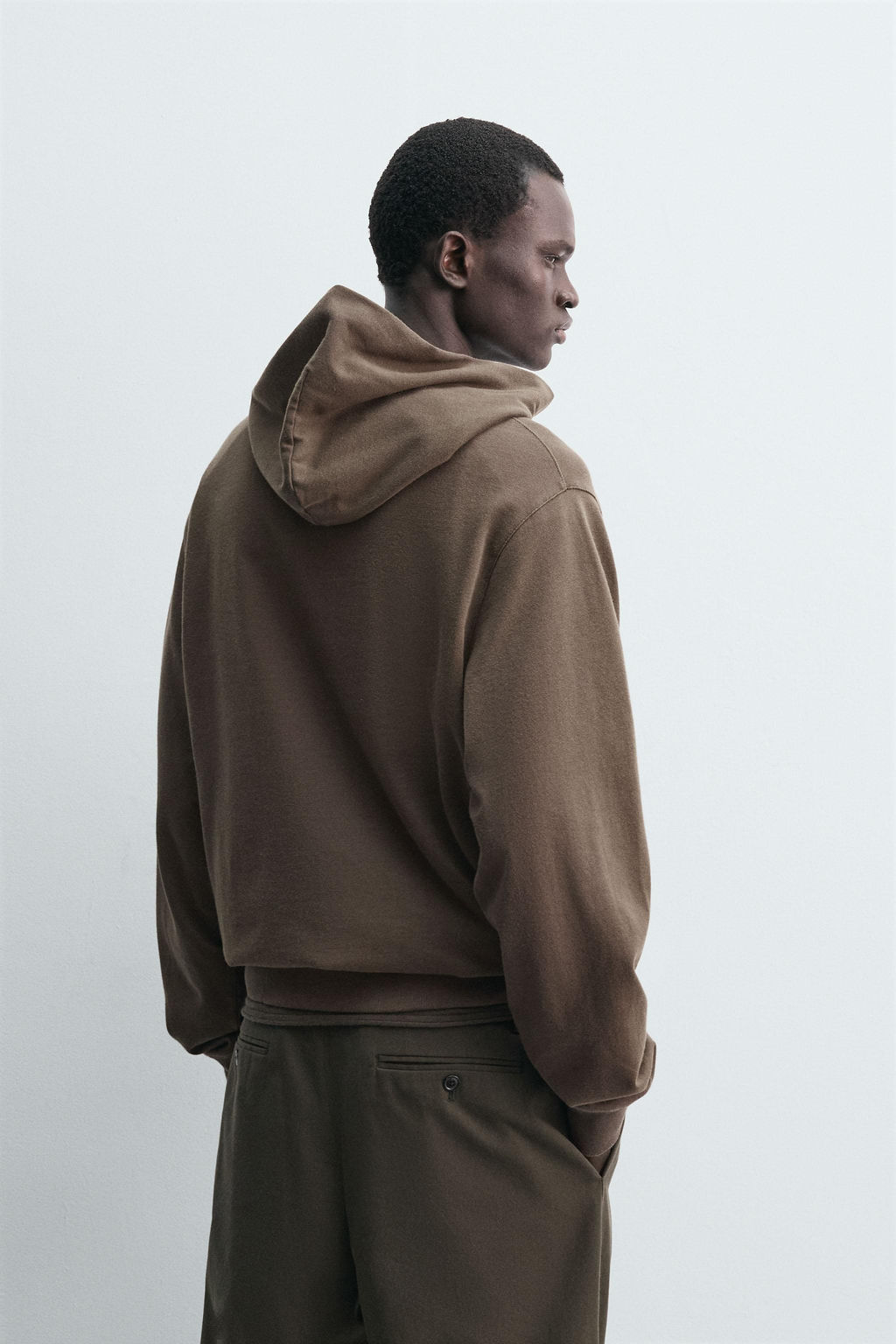 WASHED HOODIE - Zara фото 3