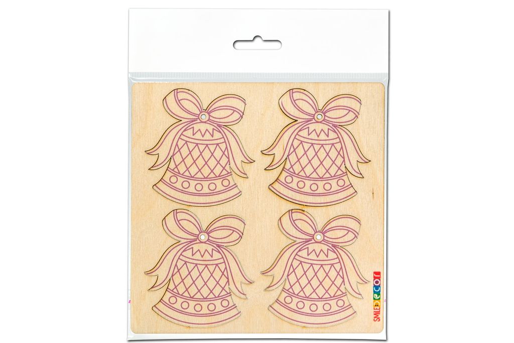 Набор для творчества Новогодние раскраски. Колокольчик - Smiledecor фото 2