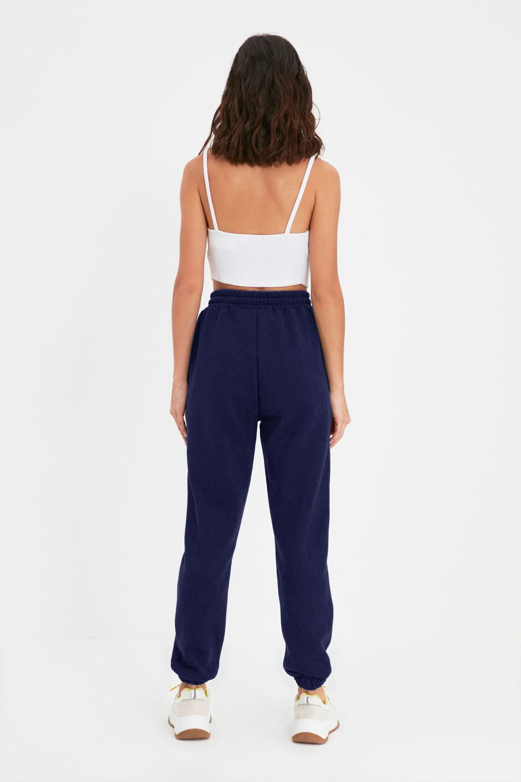 Lacivert Kal?n Ici Polarl? Basic Orme Esofman Alt? Pantolon TWOAW22EA0468