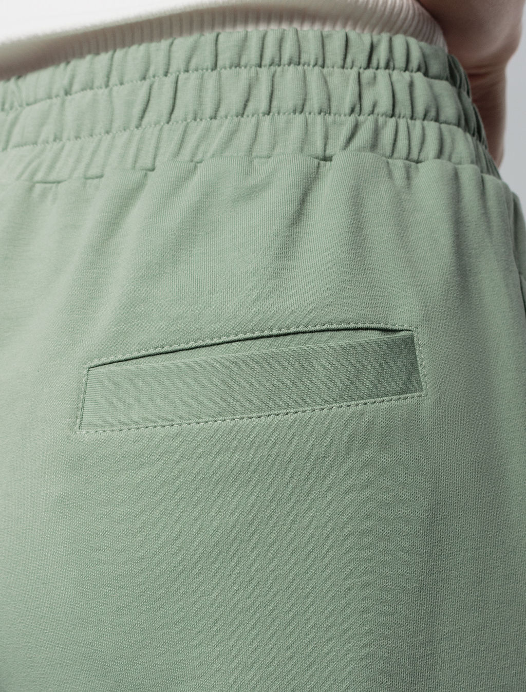 VILATTE / Брюки из тонкого футера с эластаном  фото 3