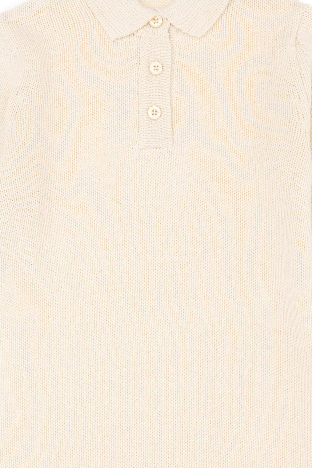 Кремовое трикотажное платье для девочки - U.s. polo assn фото 5