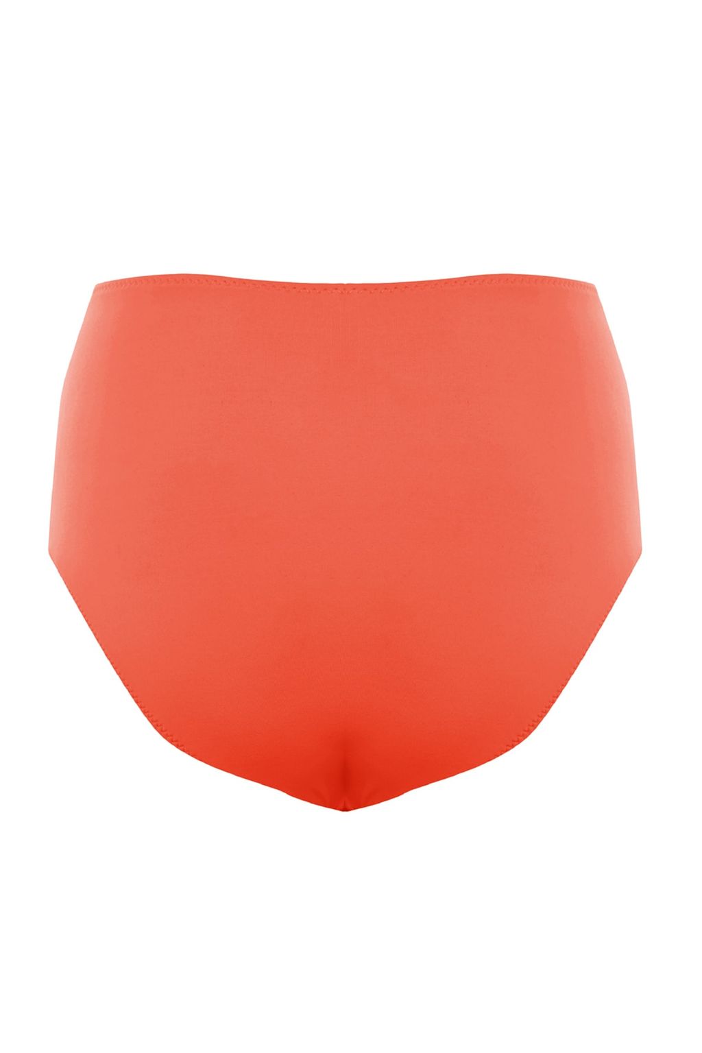 K?rm?z? Cut Out/Pencere Detayl? Hipster Yuksek Bel Bikini Alt? TBESS20BA0184