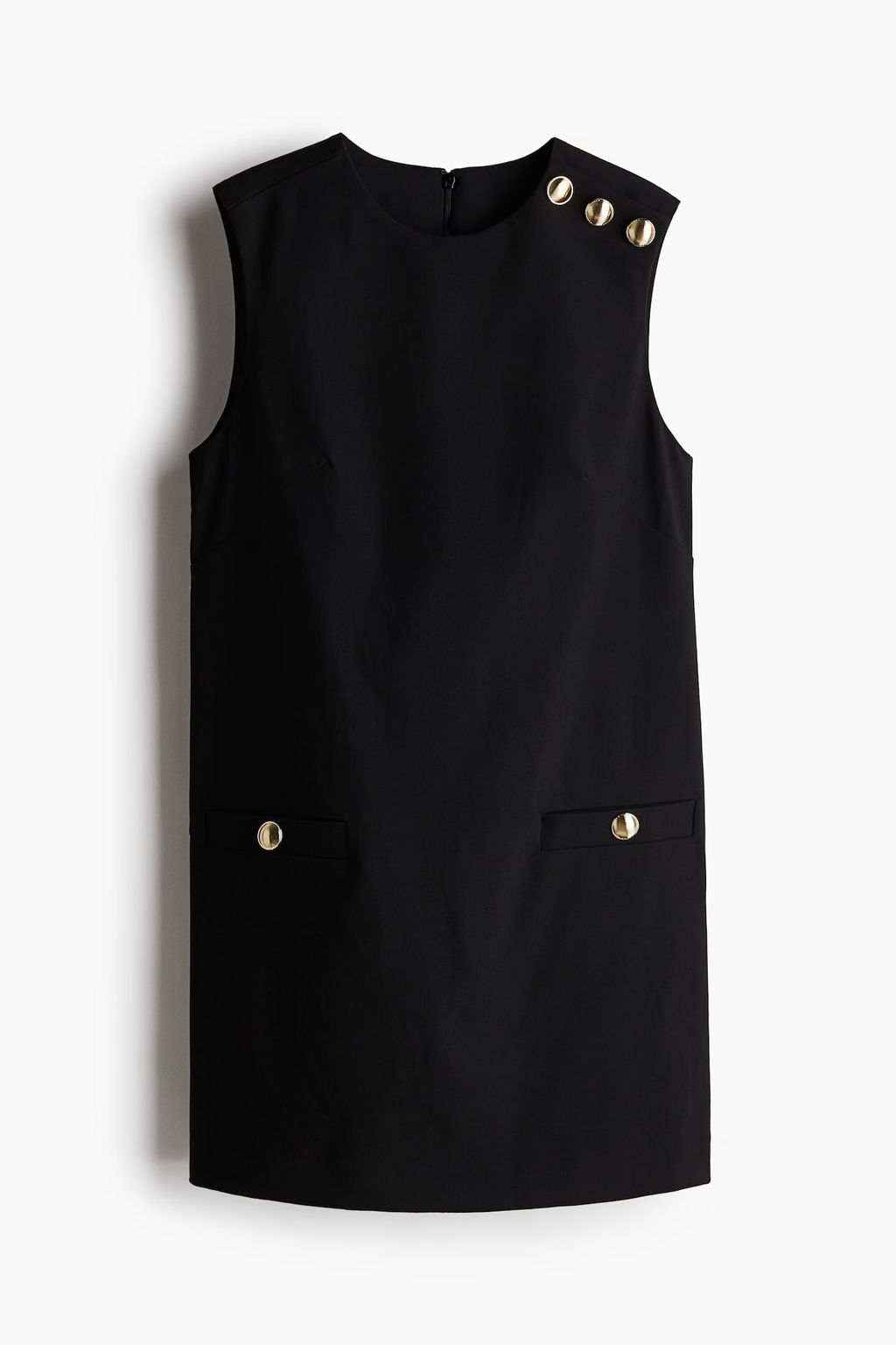 Minivestido con botones decorativos - H&m фото 6