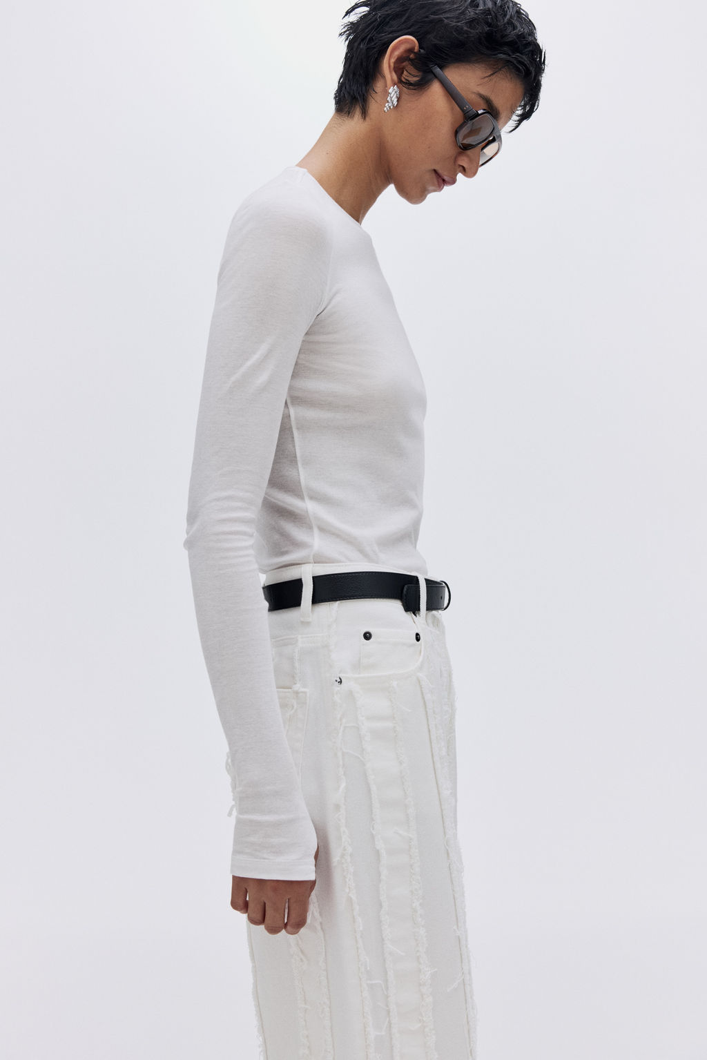 Top en algod?n pima - H&m фото 7
