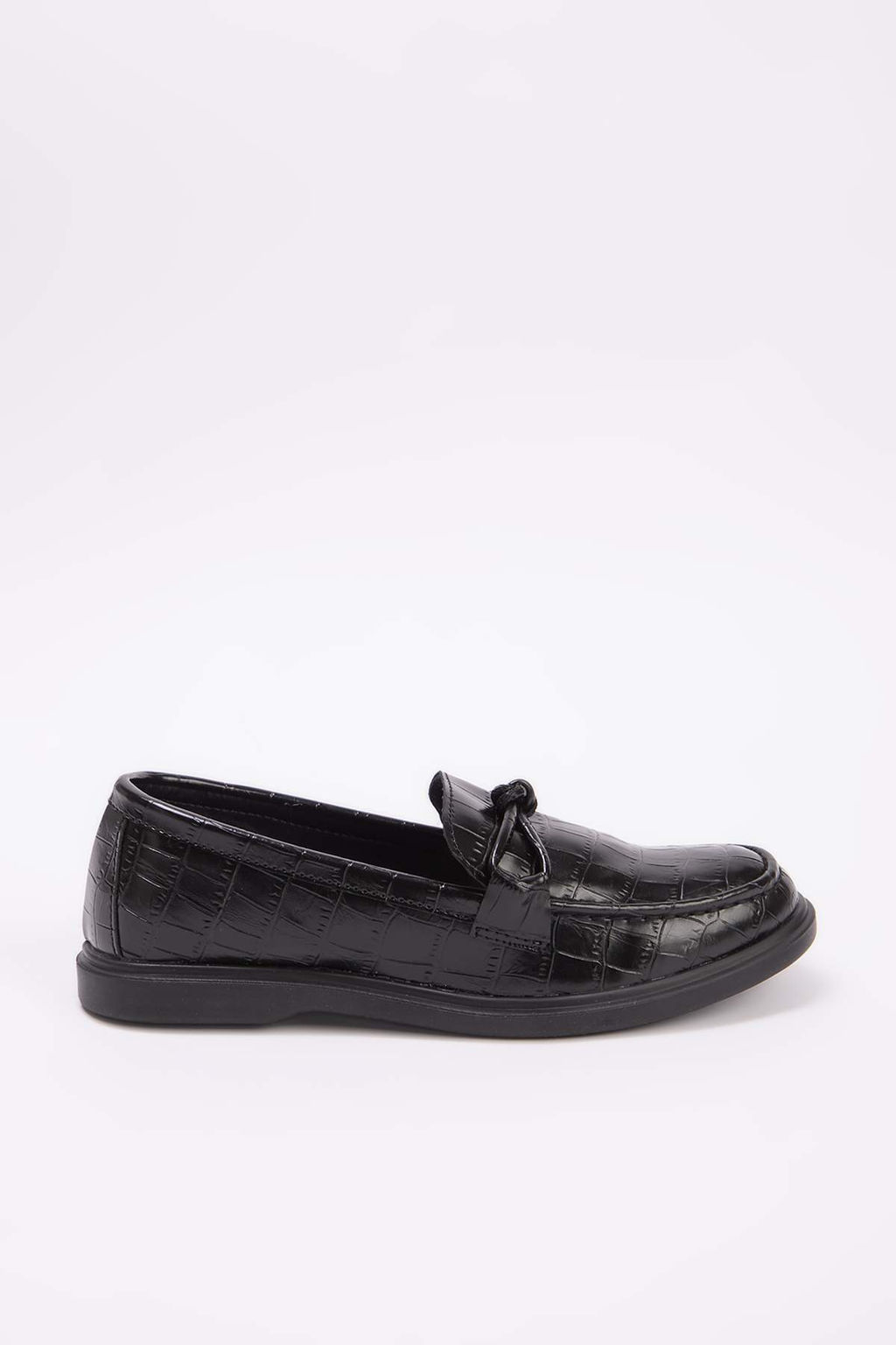 Siyah Fiyonklu Kad?n Loafer Ayakkab? TAKSS26LA00004 - Trendyolmilla фото 6