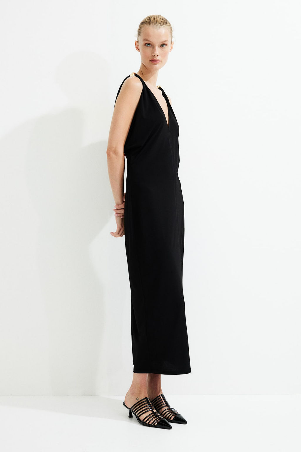 Vestido con escote en V - H&m фото 5