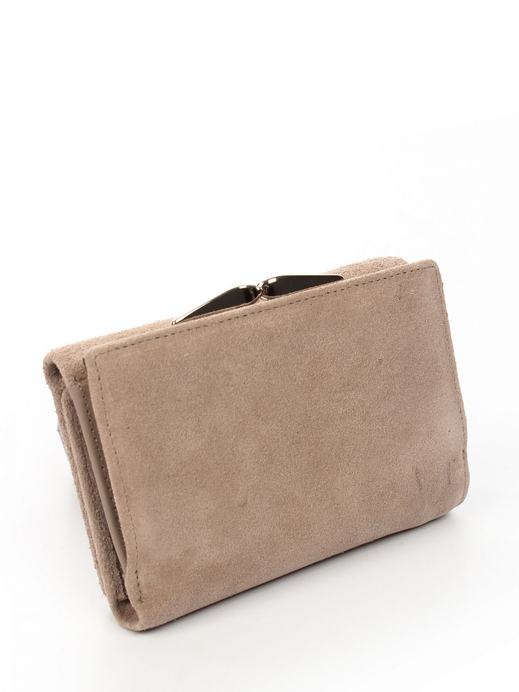 LACCOMA кошелек LA-2072-З-серо-бежевый натуральная замша