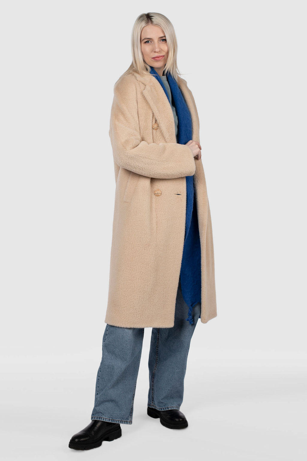 Пальто ЭКО-МЕХ утепленное Термофинн 100 - El podio фото 5