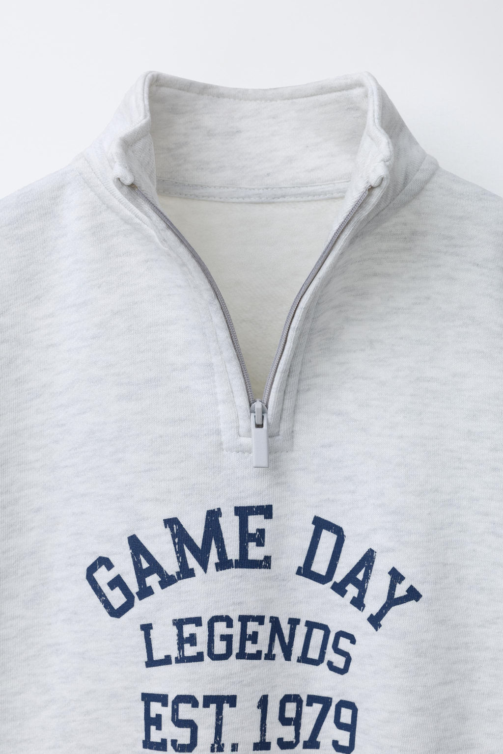 SUDADERA JOGGING TEXTO / Gris vigor? - Zara фото 5