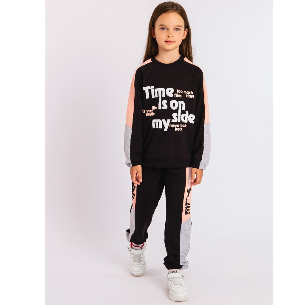 Костюм спортивный футер 2х нитка петля 8041300103 8041300103 купить оптом по цене 887 ?| Фабрика детской одежды Юлла - Youlala фото 11