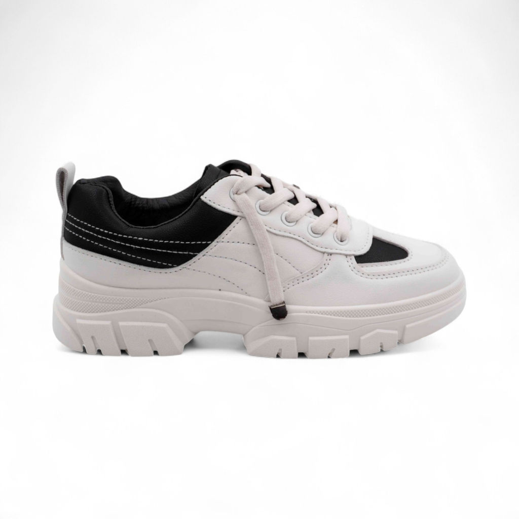 Кроссовки женские N13-71 черно белые - Sport фото 2