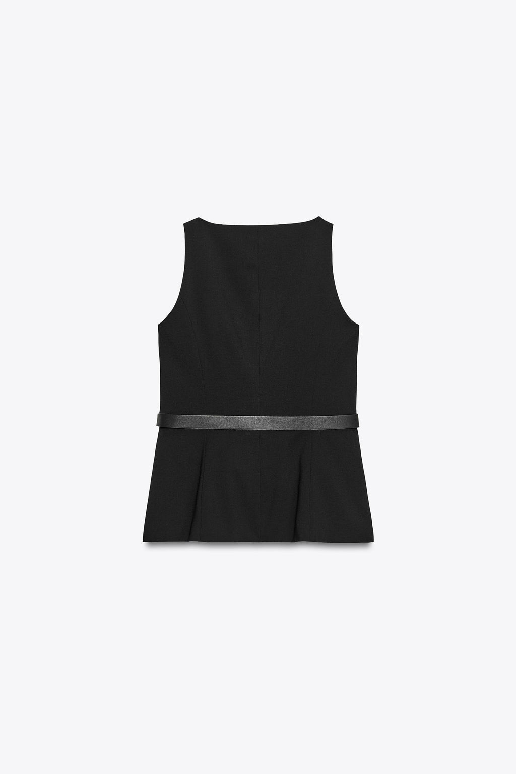 WAISTCOAT WITH BELT - Zara фото 6