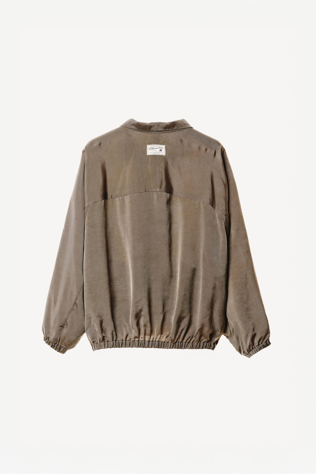 CAZADORA OVERSIZE FIT CUPRO WILLY CHAVARRIA X ZARA / Tostado  фото 5