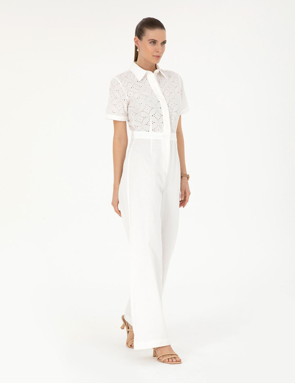 Ekru Dokuma Tulum - Pierre cardin фото 3