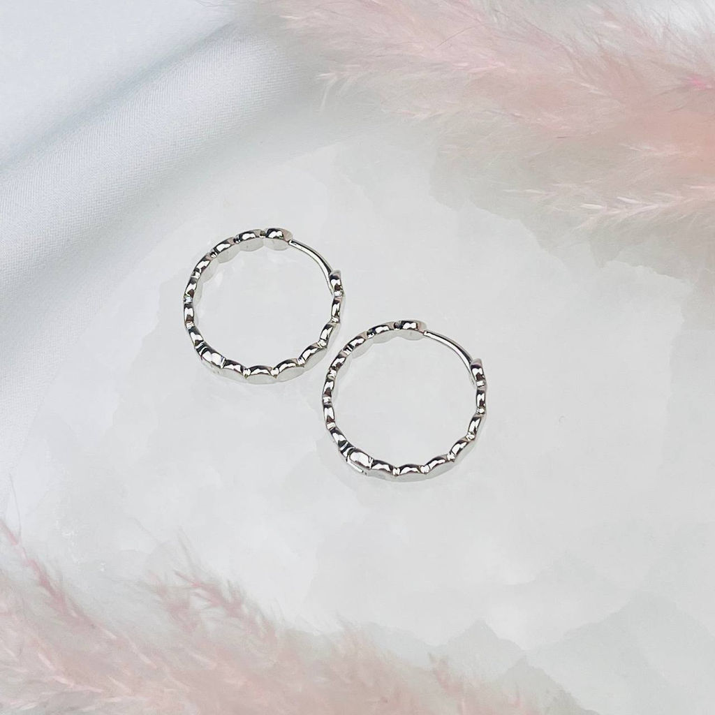 Швензы серьги "Конго" родорованные