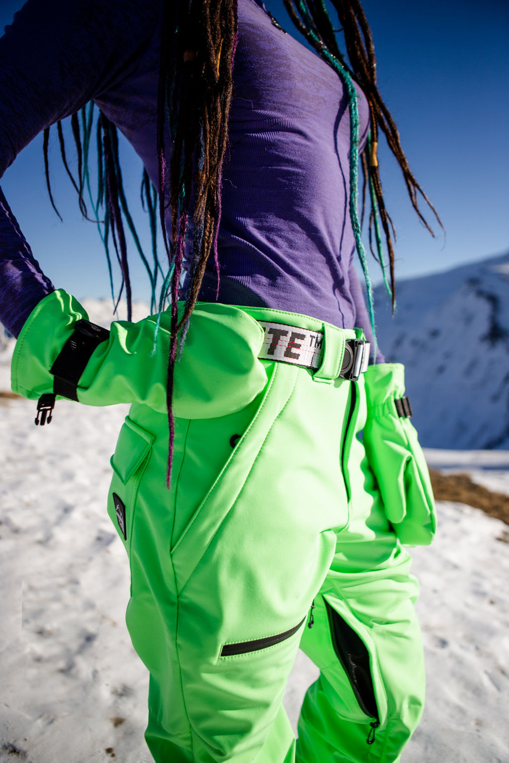 Сноубордические штаны Sent Powder (Зеленый)