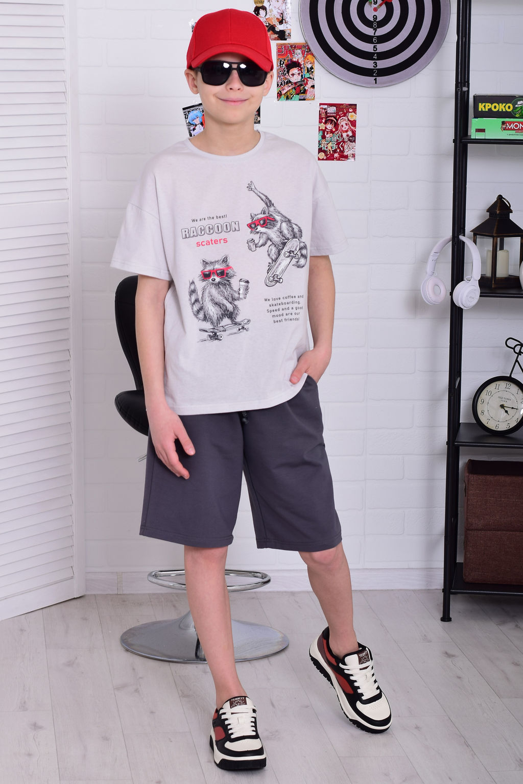 Костюм подростковый 11-075 (серый)