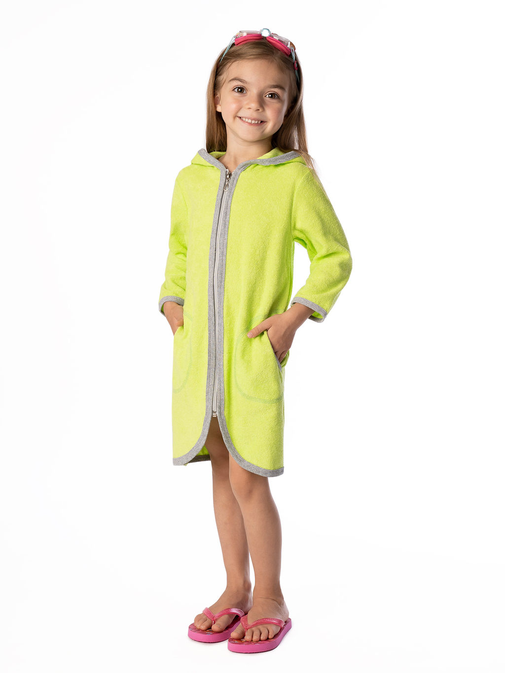 Халат детский салатовый 906 (116, 60)