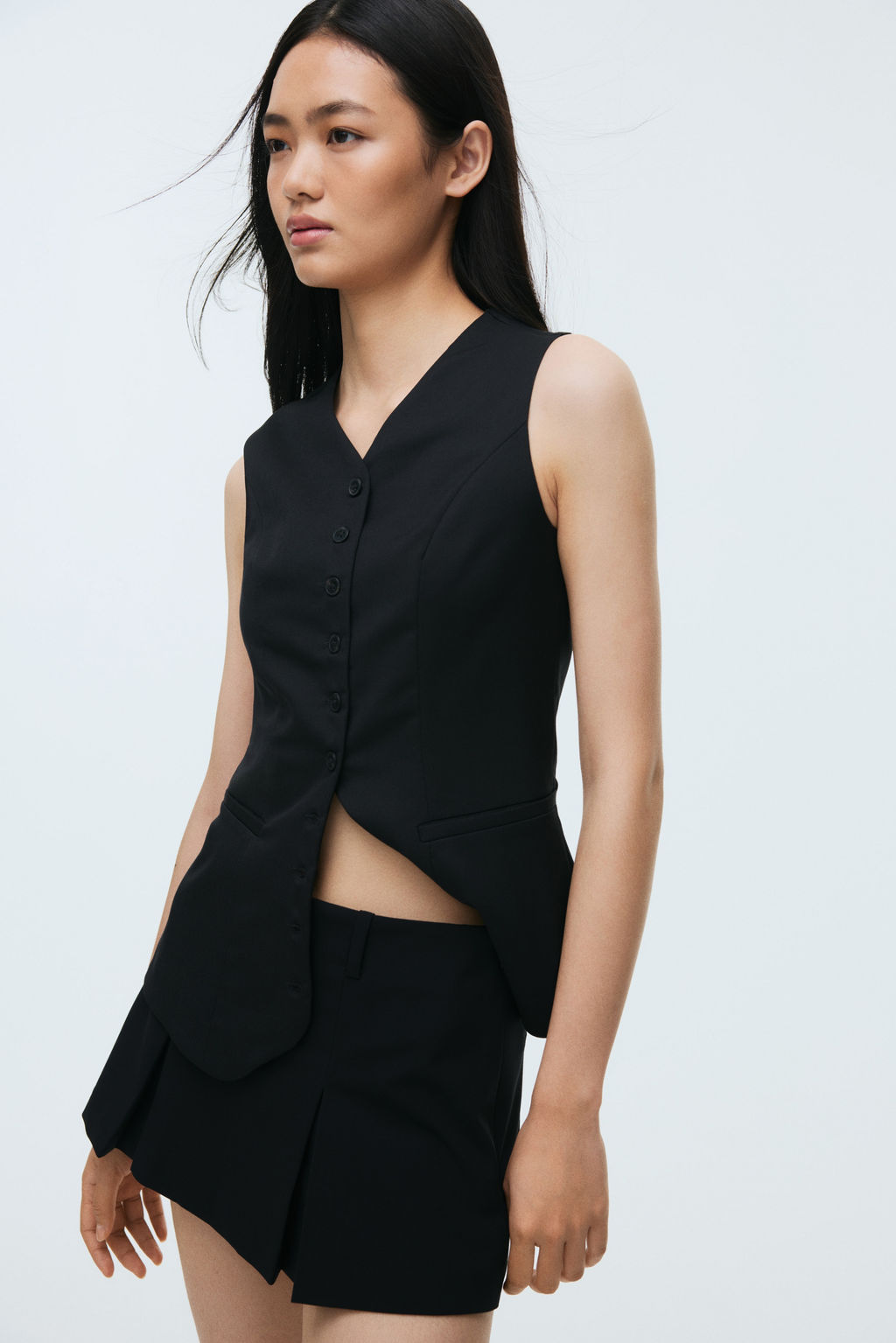 Minifalda pantal?n con pliegues - H&m фото 5