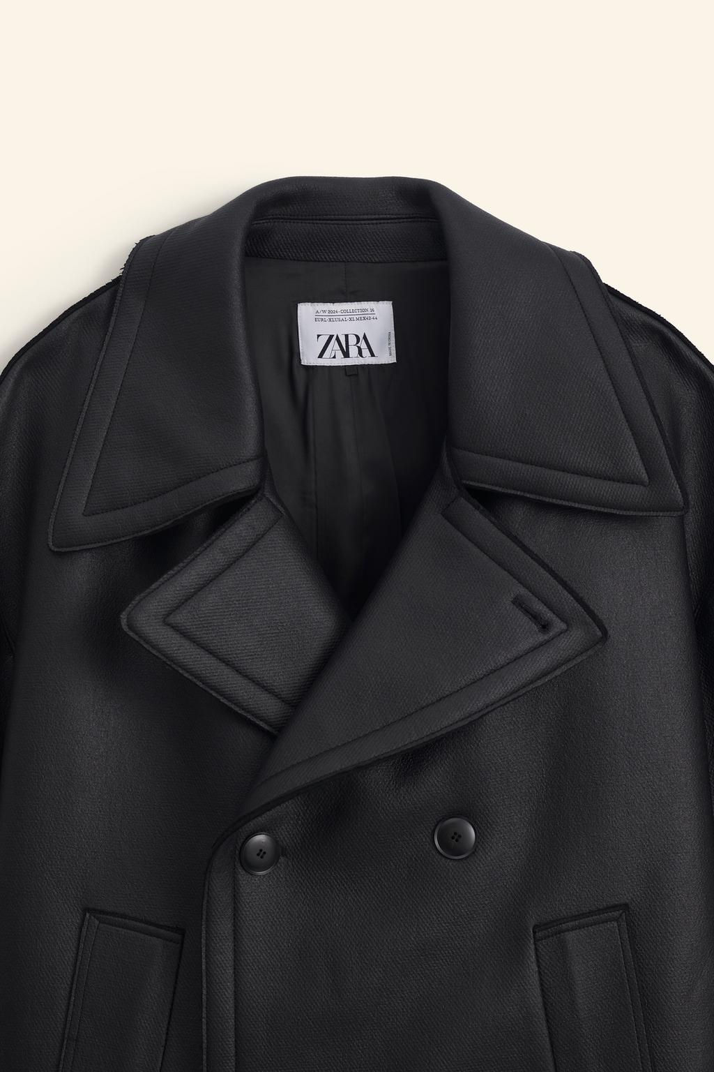 LIMITED EDITION RUBBERISED COAT - Zara фото 9