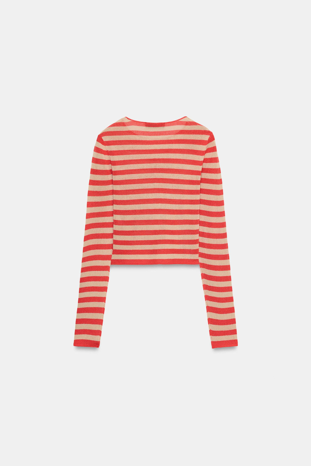 TOP CORTO RAYAS / rayas - Zara фото 6