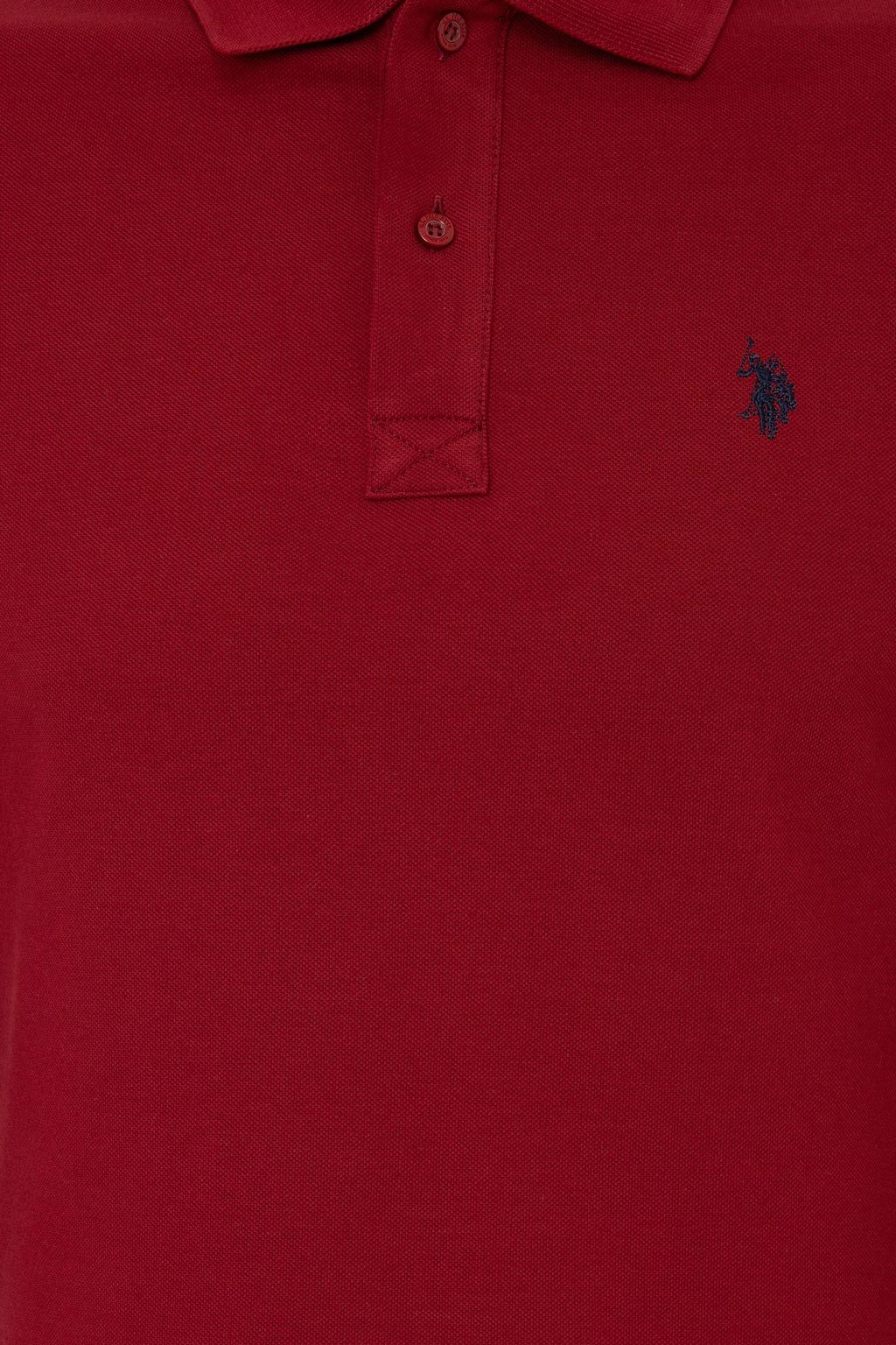 U. S. Polo Assn / Мужской красный базовый свитшот - U.s. polo assn фото 6