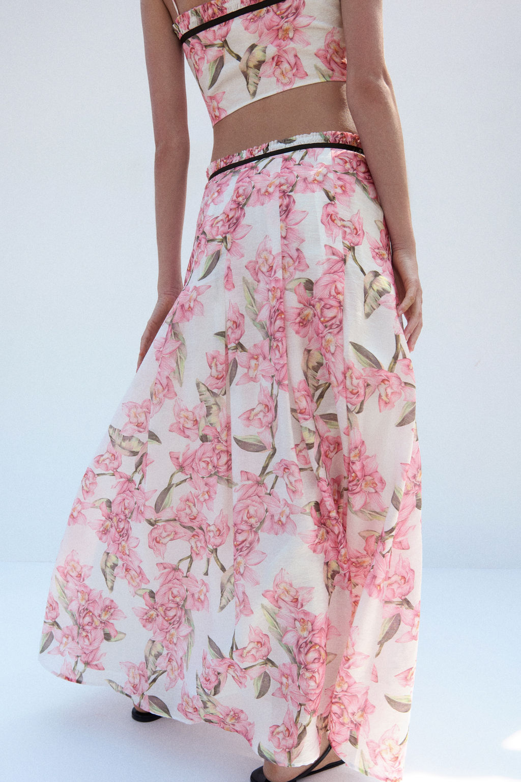 Crop top en mezcla de lino - H&m фото 6