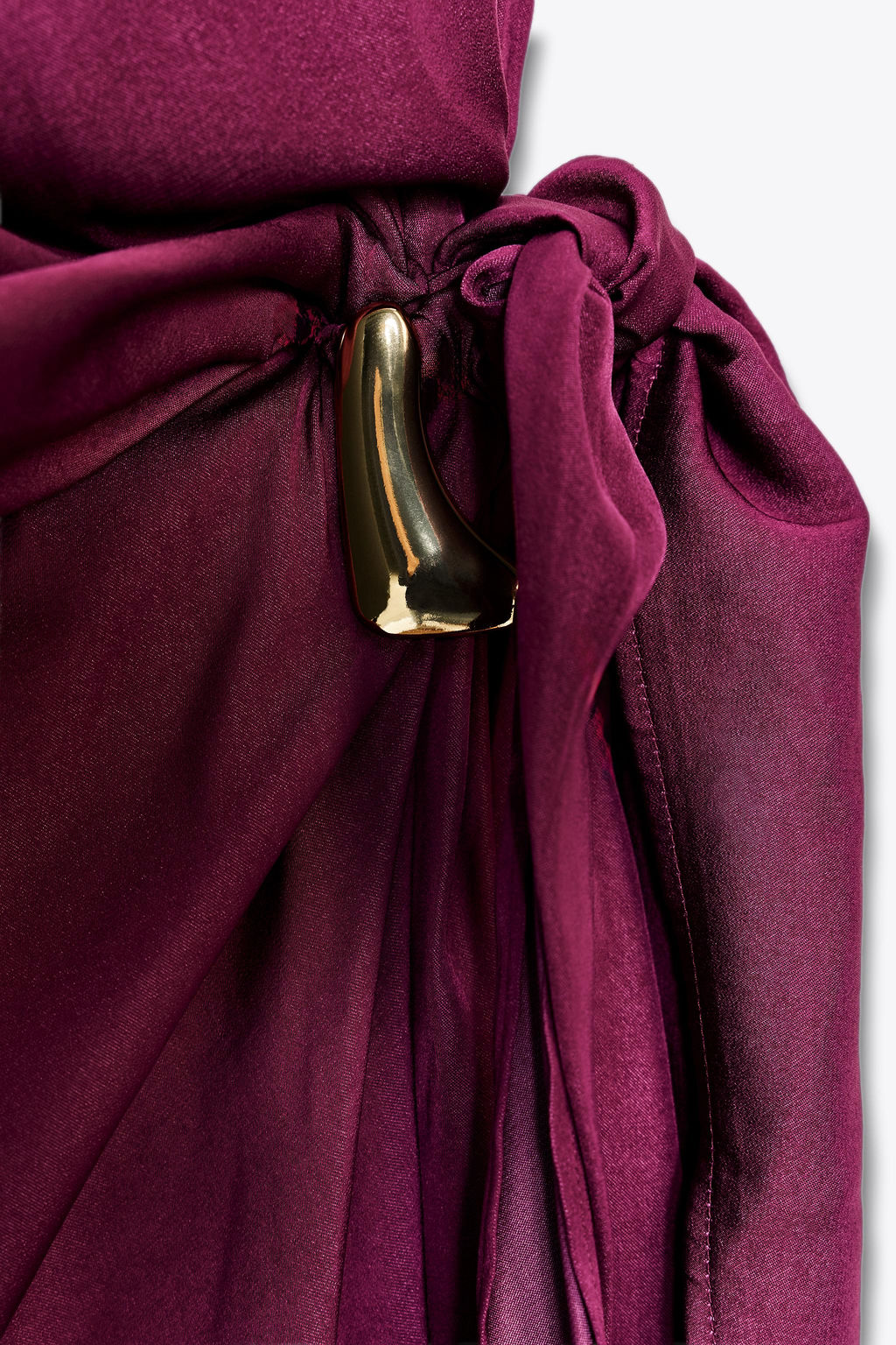 HALTER KNOT MINI DRESS - Zara фото 7