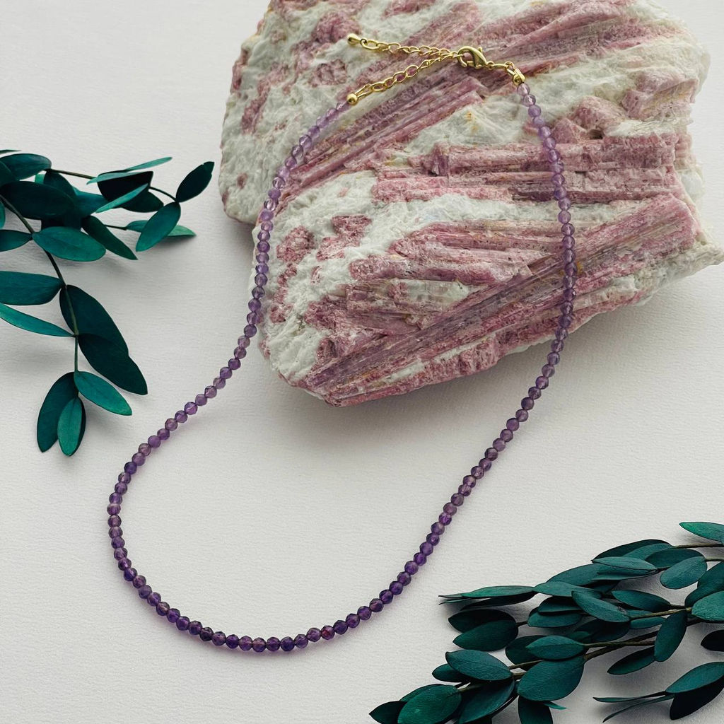 Колье из Аметиста (градиент)