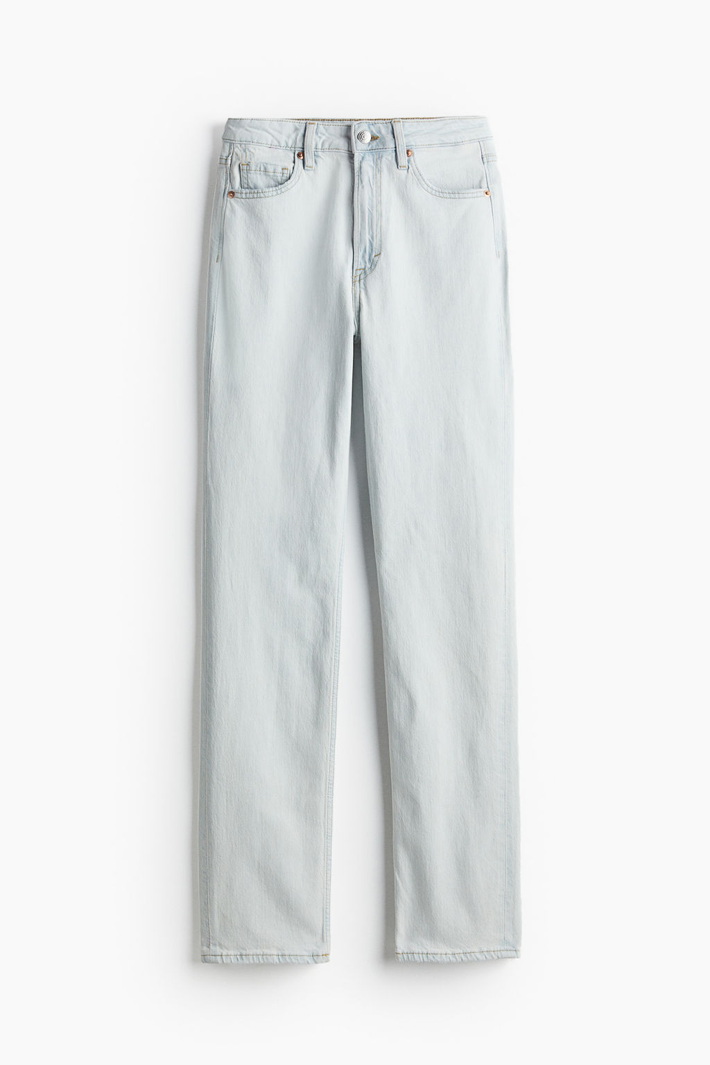 Slim Straight High Jeans - H&m фото 17