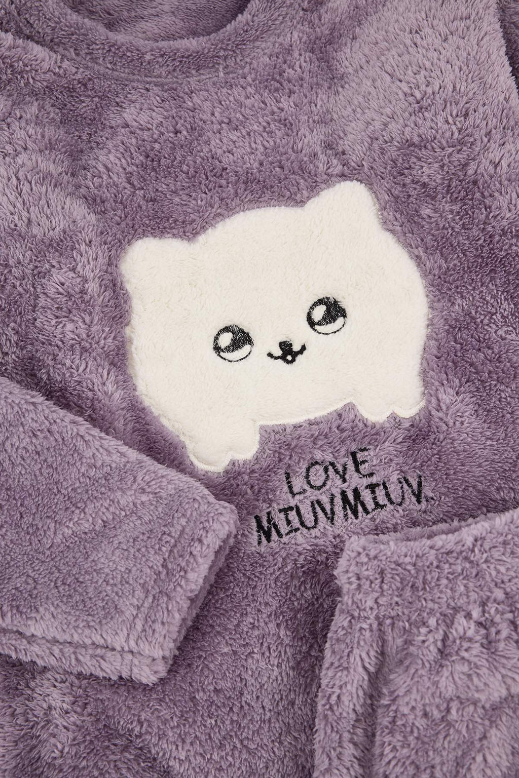 Gri Animal Patchli Wellsoft Orme Pijama Tak?m? THMAW26PT00231 - Trendyolmilla фото 7