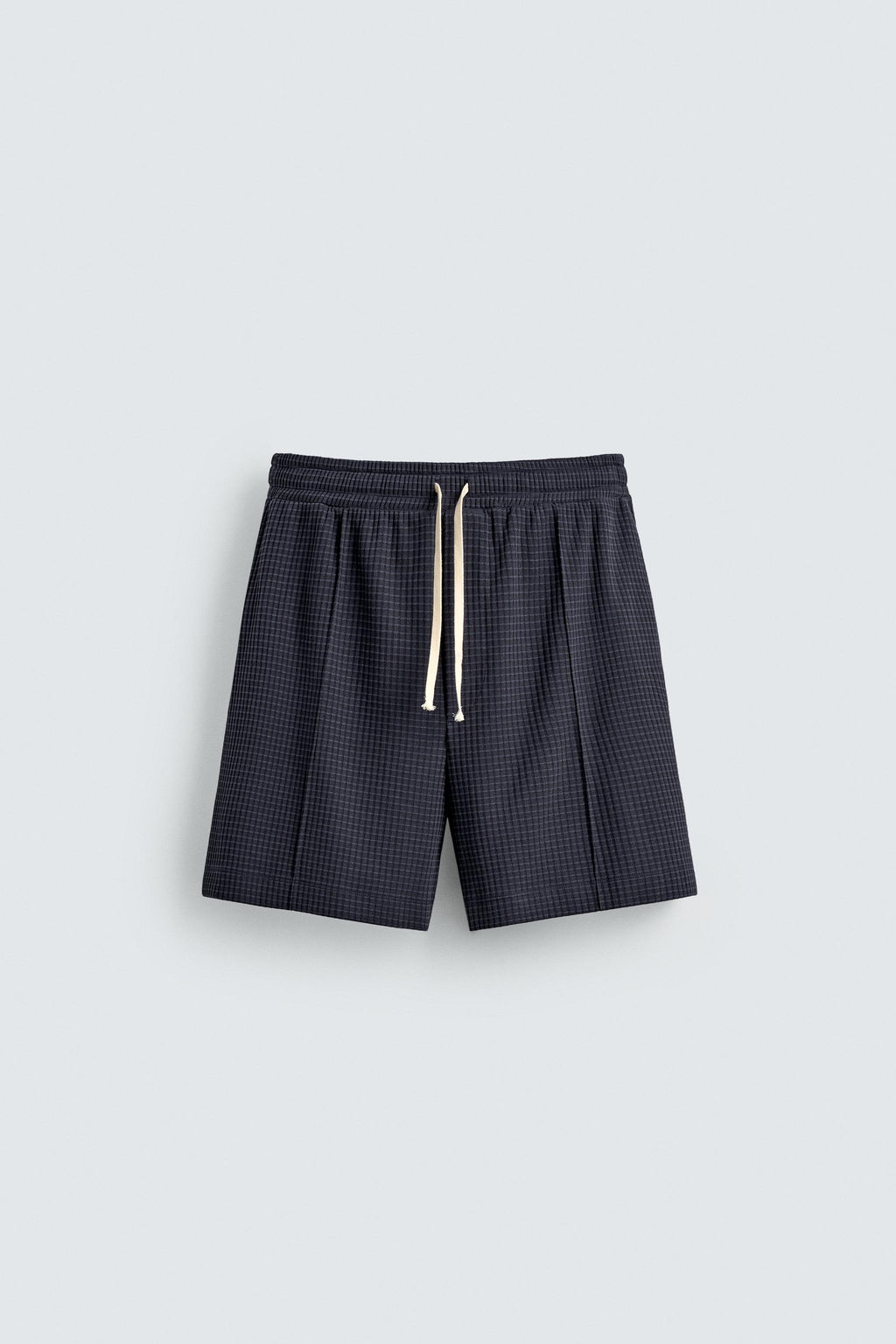 BERMUDA JOGGER ESTRUCTURA / Azul
