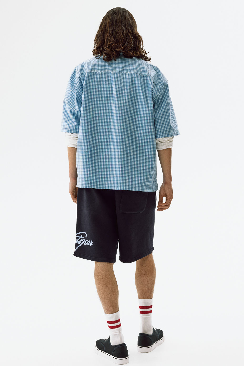 Pantal?n corto en sudadera Relaxed Fit - H&m фото 6